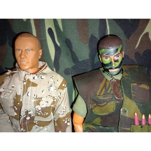 Hasbro Cool Mixed G.I. Joe Lot 12" - Scuba Camo Weapons 90s 2000 Vintage Gift - Picture 13 of 16